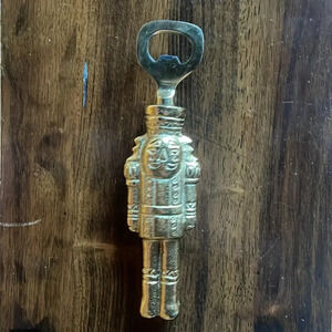 Gold Nutcracker‎ Bottle Opener